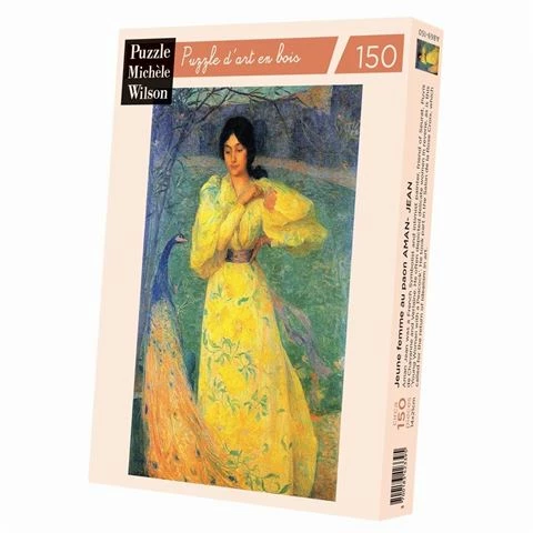 Puzzle Michèle Wilson - Jeune Femme Au Paon Man Jea Puzzle