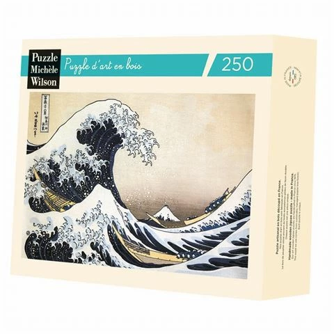 Puzzle Michèle Wilson - La Vague Hokusai Puzzle 250pc