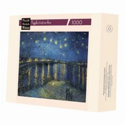 Puzzle Michèle Wilson - Nuit Etoilee Sur Le Rhone 1000pce
