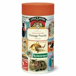 Cavallini - Vintage Cats Puzzle 1000pc