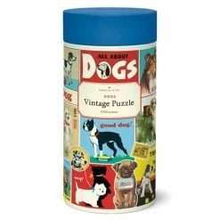 Cavallini - Vintage Dogs Puzzle 1000pc