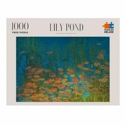 Puzzles Deluxe - Deluxe Lily Pond France Puzzle 1000pc