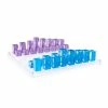 Jonathan Adler - Acrylic Chess Set W/Blue & Purple Men