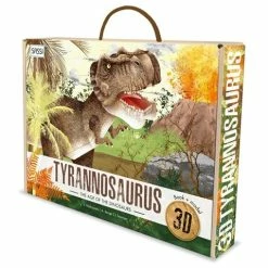 Sassi - 3D Assemble And Book Tyrannosaurus 53pcs