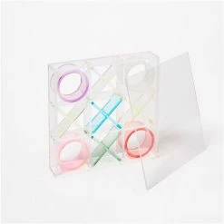 SunnyLife - Lucite Tic Tac Toe Aurora Set