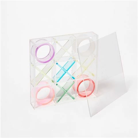 SunnyLife - Lucite Tic Tac Toe Aurora Set