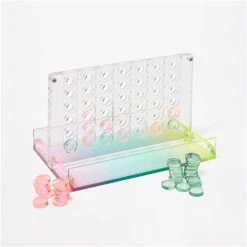 SunnyLife - Mini Lucite Aurora 4 In A Row Set W/Carry Case