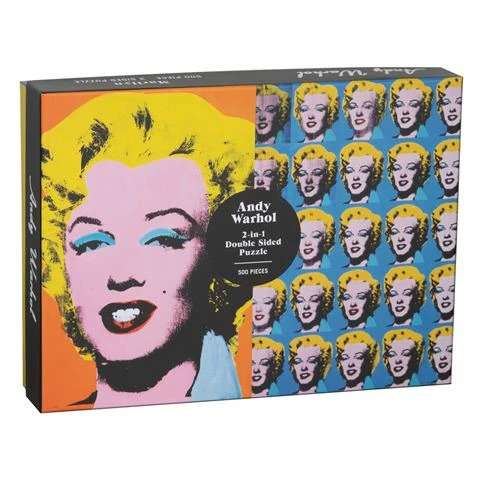 Galison - Double Sided Warhol Marilyn Puzzle 500pce 3 Galison - Double Sided Warhol Marilyn Puzzle 500pce