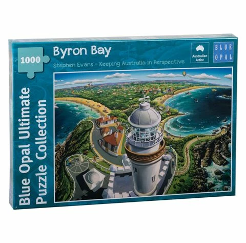 Blue Opal - Stephen Evans Byron Bay Puzzle 1000pce