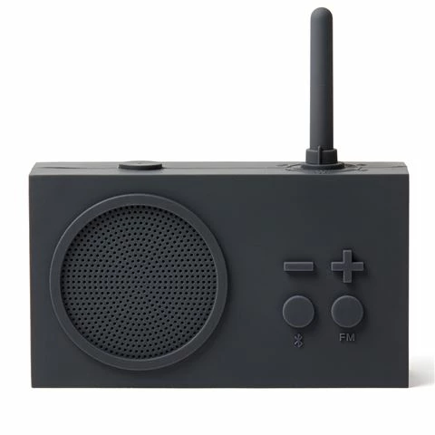 Lexon - Tykho 3 FM Radio 3W BT Speaker Grey 3 Lexon - Tykho 3 FM Radio 3W BT Speaker Grey