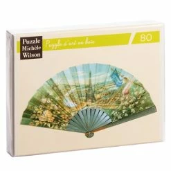 Puzzle Michèle Wilson - World Expo 1889 Fan Puzzle 80pce