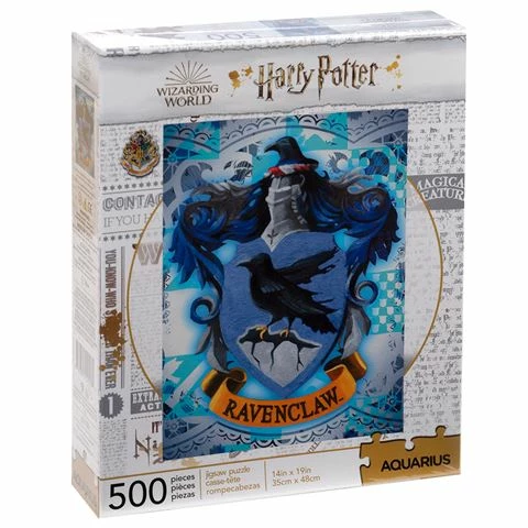 Aquarius - Harry Potter Ravenclaw Crest Puzzle 500pce 3 Aquarius - Harry Potter Ravenclaw Crest Puzzle 500pce