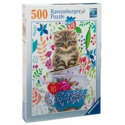 Ravensburger - Kitten In A Cup Puzzle 500pce