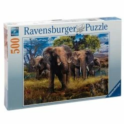 Ravensburger - Elephant Family Puzzle 500pce