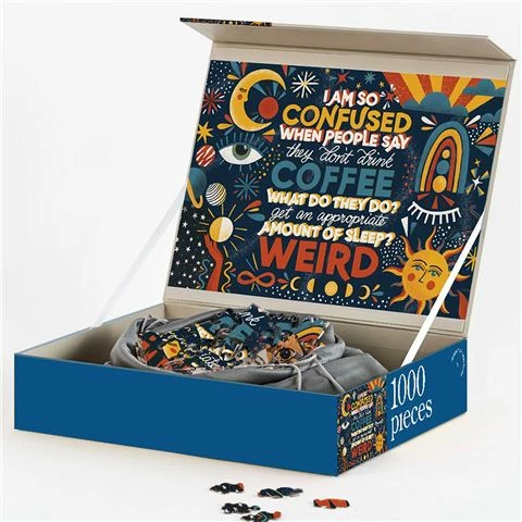 Journey Of Something - Three Quarter Latte Puzzle 1000pce