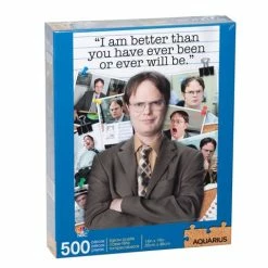 Aquarius - The Office Dwight Schrute Quote Puzzle 500pce