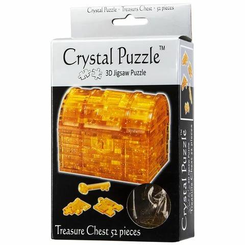 Games - 3D Crystal Jigsaw Puzzle Treasure Chest 3 Games - 3D Crystal Jigsaw Puzzle Treasure Chest