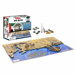 Games - 4D Cityscape Dubai Jigsaw Puzzle 1200pce