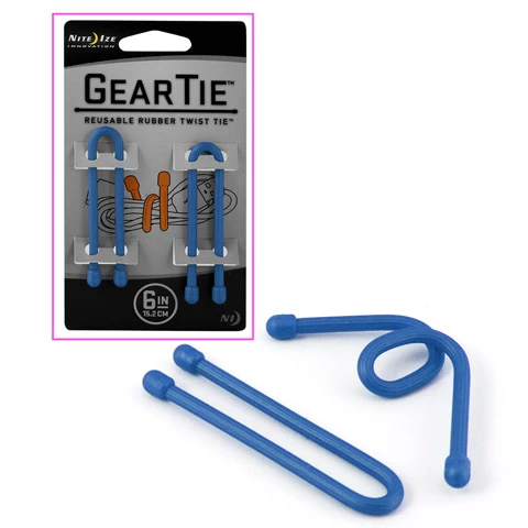 Nite Ize - Gear Tie Set Blue