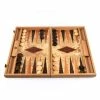 Manopoulos - Backgammon Olive Burl 48cm X 30cm