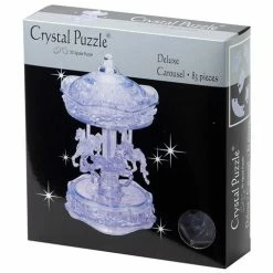 Games - 3D Crystal Jigsaw Puzzle Clear Carousel