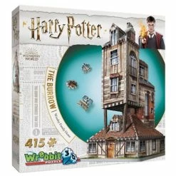Games - Harry Potter The Burrow 3D Jigsaw Puzzle 415pce