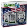 Games - 3D White House, Washington Jigsaw Puzzle 490pce