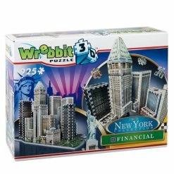 Games - 3D New York Financial Centre Jigsaw Puzzle 925pce