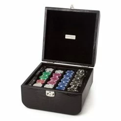 Renzo Romagnoli Renzo - Thesius Leather Multi Game Set Black