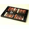 Renzo Romagnoli Renzo - Crocodile Leather Backgammon Set Black